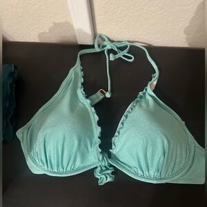 Victoria’s Secret bathing suit ! Teal glittery never worn it didn’t fit